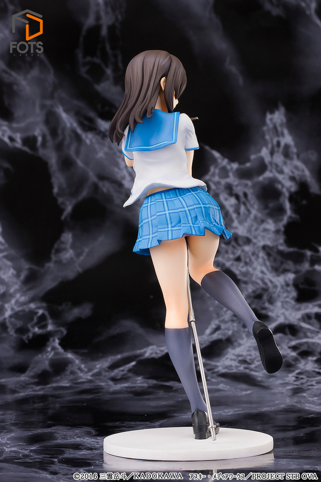 「『ストライク・ザ・ブラッド』姫柊雪菜　塗装済み完成品」12,800（税別）（C）2016 三雲岳斗／ＫＡＤＯＫＡＷＡ　アスキー・メディアワークス／PROJECT STB OVA