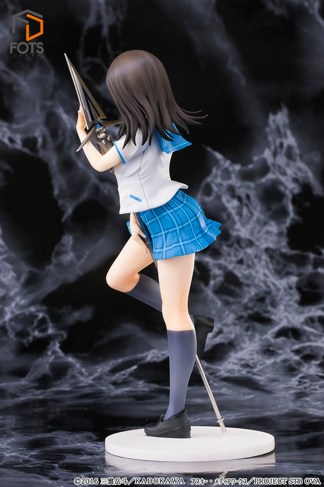 「『ストライク・ザ・ブラッド』姫柊雪菜　塗装済み完成品」12,800（税別）（C）2016 三雲岳斗／ＫＡＤＯＫＡＷＡ　アスキー・メディアワークス／PROJECT STB OVA