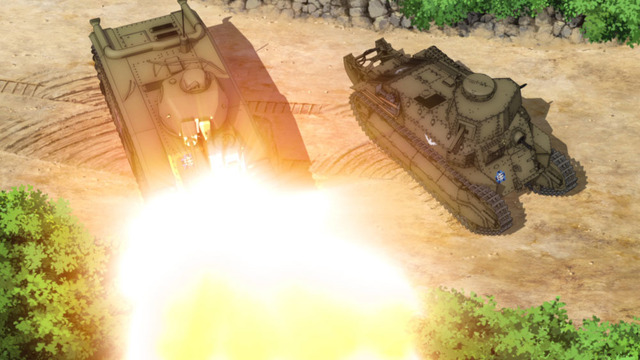 『ガールズ＆パンツァー 最終章 第2話』（C）GIRLS und PANZER Finale Projekt