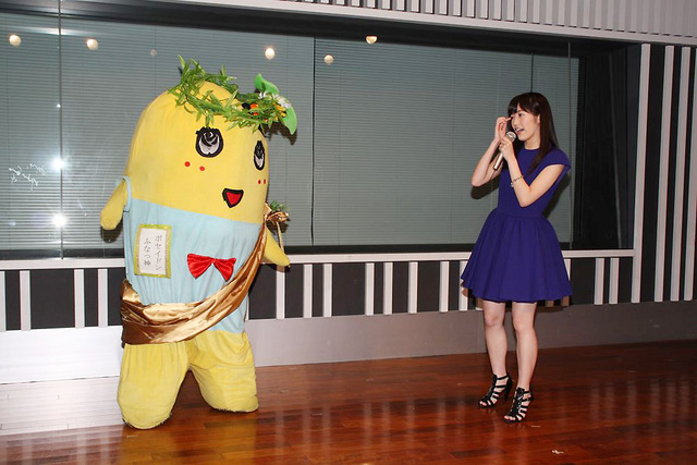 ふなっしー＆渡辺麻友さん