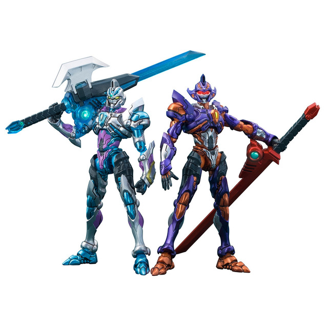 「Actibuilder SSSS.GRIDMAN グリッドナイト＆グリッドマン(Initial fighter）セット」12,705円（税込）（C）円谷プロ（C）2018 TRIGGER・雨宮哲／「GRIDMAN」製作委員会