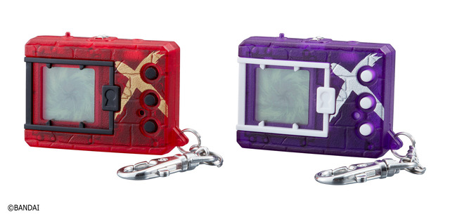 「デジタルモンスターX Ver.2 レッド／パープル」各3,850円（税込／送料・手数料別途）（C）BANDAI