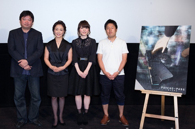『PSYCHO-PASS サイコパス』プロジェクト重大発表会の出演陣