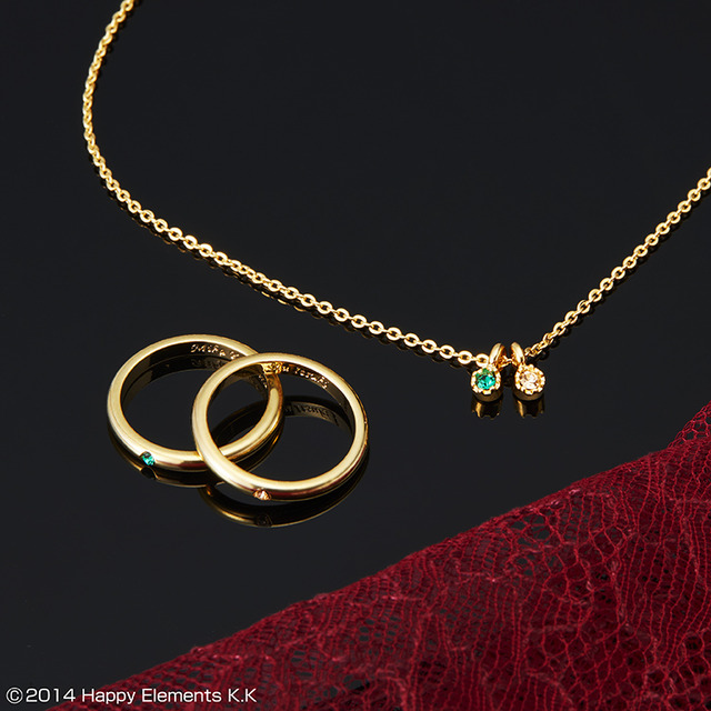 「一番アクセ あんさんぶるスターズ！」1回1,400円（税込）I賞：Valkyrie design ネックレス（C）2014 Happy Elements K.K