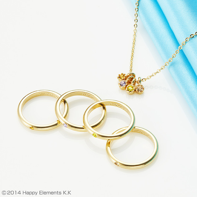 「一番アクセ あんさんぶるスターズ！」1回1,400円（税込）G賞：Ra*bits design ネックレス（C）2014 Happy Elements K.K