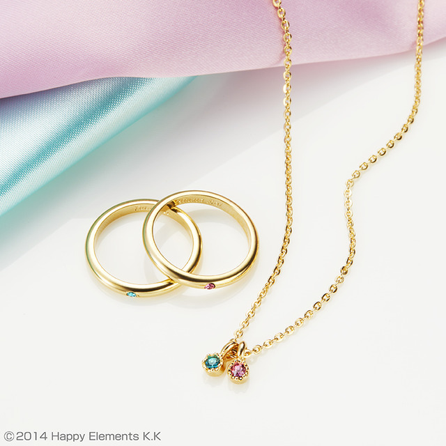 「一番アクセ あんさんぶるスターズ！」1回1,400円（税込）H賞：2wink design ネックレス（C）2014 Happy Elements K.K