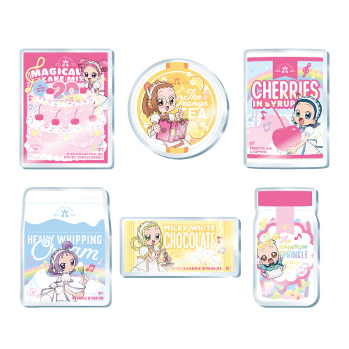 アクリルバッジ（ランダム6種）650円（税抜）（C）東映アニメーション