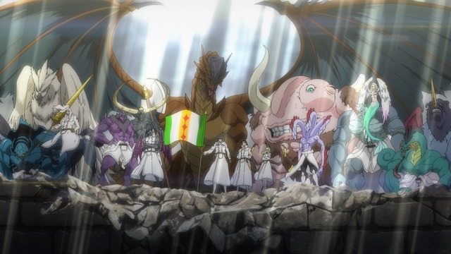 『かつて神だった獣たちへ』第一話「かつて神だった獣たちへ」先行カット（C）めいびい・講談社／かつ神製作委員会