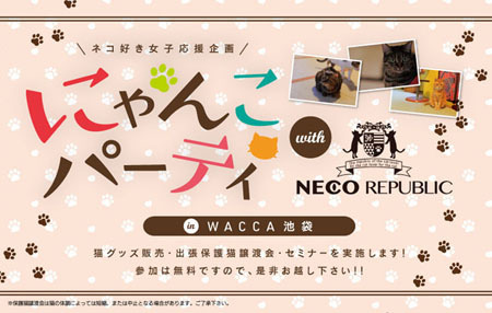 「アニメイトガールズフェスティバル 2019」にゃんこパーティ with ネコリパブリック