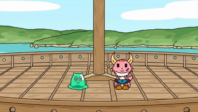 『ヴィンランド・サガ』×『ポンコツクエスト』特別コラボアニメ（C）幸村誠・講談社／ヴィンランド・サガ製作委員会（C）VAP