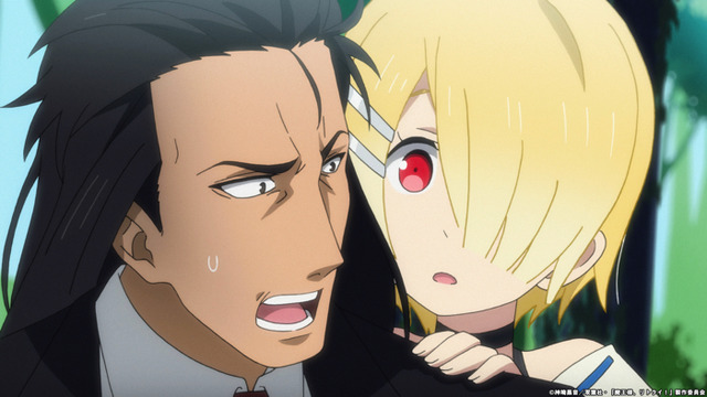 『魔王様、リトライ！』第1話「魔王降臨」先行カット（C）神埼黒音／双葉社・「魔王様、リトライ！」製作委員会