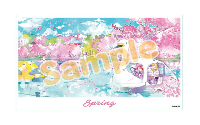 キャンバス（春）5,000円（税込）（C）2017 カツヲ／ＫＡＤＯＫＡＷＡアスキー・メディアワークス／三ツ星カラーズ製作委員会