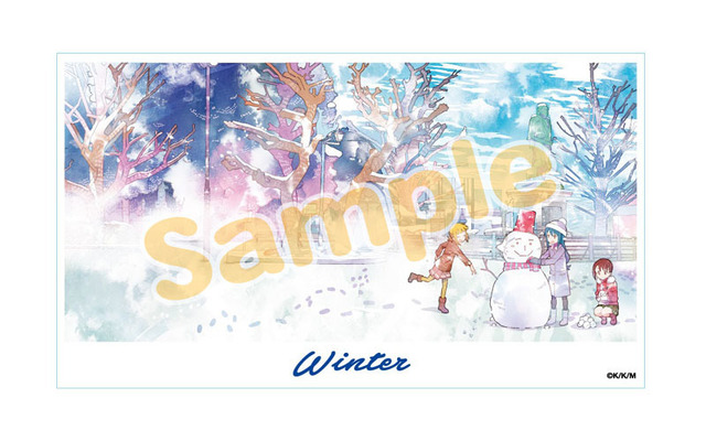キャンバス（冬）5,000円（税込）（C）2017 カツヲ／ＫＡＤＯＫＡＷＡアスキー・メディアワークス／三ツ星カラーズ製作委員会