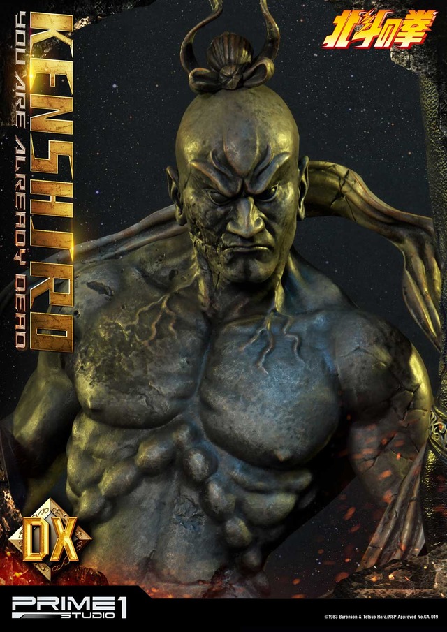 「プレミアムマスターライン 北斗の拳 ケンシロウ お前はもう死んでいるVer」DX版：98,900円（税別）（C）1983 Buronson & Tetsuo Hara/NSP Approved No.GA-019