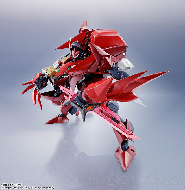 「ROBOT魂＜SIDE KMF＞ 紅蓮特式」8,640円(税込）（C）SUNRISE／PROJECT L-GEASS　Character Design （C）2006-2018 CLAMP・ST