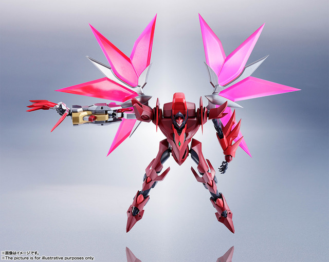 「ROBOT魂＜SIDE KMF＞ 紅蓮特式」8,640円(税込）（C）SUNRISE／PROJECT L-GEASS　Character Design （C）2006-2018 CLAMP・ST