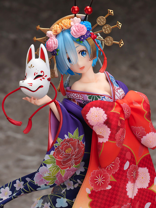「Re：ゼロから始める異世界生活 レム -花魁道中- 1/7スケールフィギュア」18,900円（税別）（C） 長月達平・株式会社KADOKAWA刊／Re:ゼロから始める異世界生活製作委員会