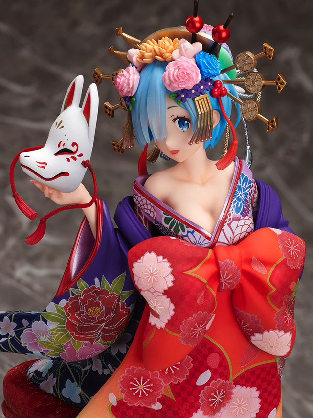 「Re：ゼロから始める異世界生活 レム -花魁道中- 1/7スケールフィギュア」18,900円（税別）（C） 長月達平・株式会社KADOKAWA刊／Re:ゼロから始める異世界生活製作委員会
