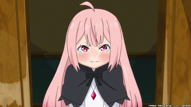 『魔王様、リトライ！』第2話「金色のルナ」先行カット（C）神埼黒音／双葉社・「魔王様、リトライ！」製作委員会