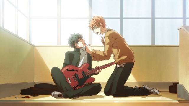 TVアニメ『ギヴン』第1話先行カット（C）キヅナツキ・新書館／ギヴン製作委員会