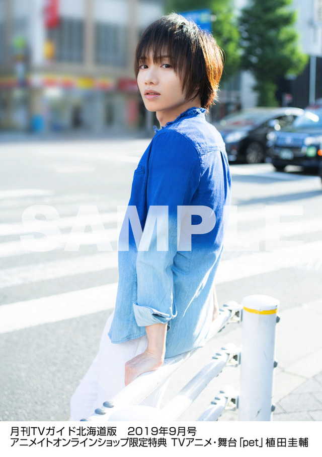 「月刊TVガイド2019年9月号」月刊TVガイド北海道版 2019年9月号／植田圭輔 特典生写真　北海道版Ver. 390円