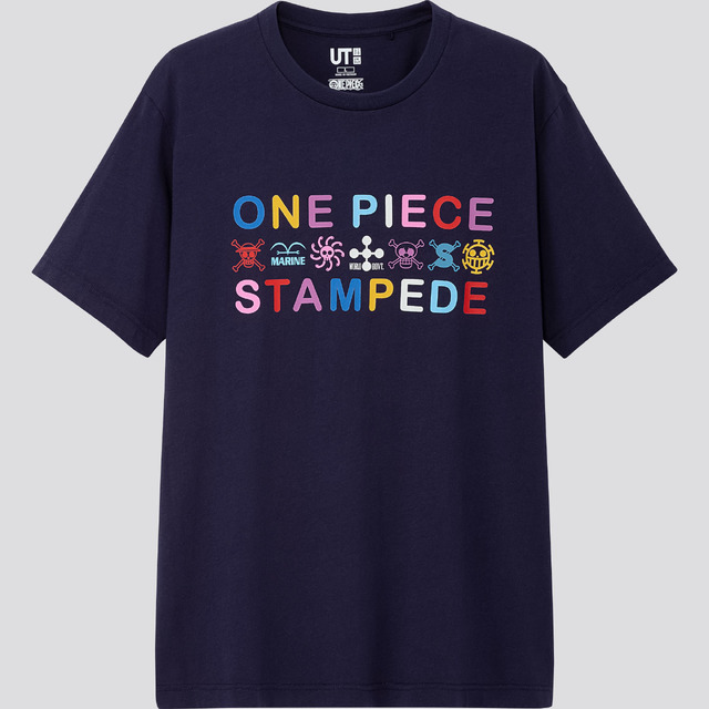 「ONE PIECE STAMPEDE UT」メンズ 990円（税抜）（C）尾田栄一郎/ 集英社・フジテレビ・東映アニメーション 劇場版『ONE PIECE STAMPEDE』（C）尾田栄一郎／2019「ワンピース」製作委員会