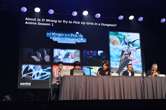 「ダンまち」制作秘話に北米ファン歓喜！ 原作者＆アニメスタッフ登壇の「Anime Expo 2019」レポート