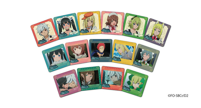 「原宿に出会いを求めるのはまちがっているだろうか～ダンまちカフェ～」スペシャルドリンク＆スペシャルフード購入特典（C） 大森藤ノ・SBクリエイティブ/ダンまち2製作委員会