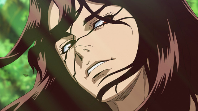 TVアニメ『Dr．STONE』第2話先行カット（C）米スタジオ・Boichi／集英社・Dr.STONE製作委員会