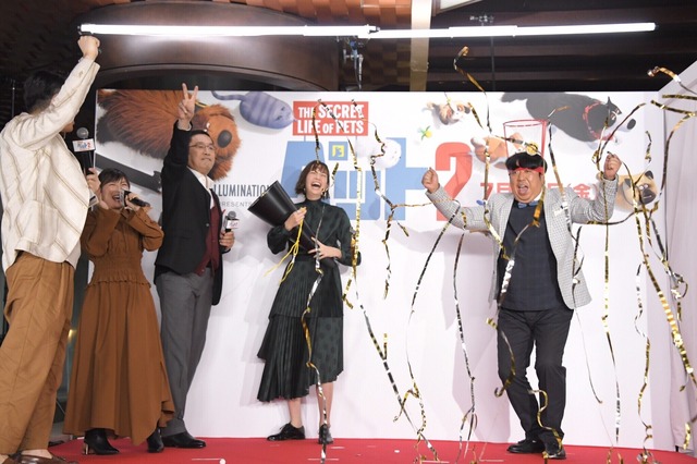 『ペット2』ジャパンプレミア写真（C）Universal Studios.
