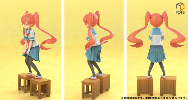 「上野さんは不器用『上野』1/8スケール塗装済み完成品フィギュア」12,800円（税抜）（C）ctugeneko・白泉社／上野さんは不器用製作委員会