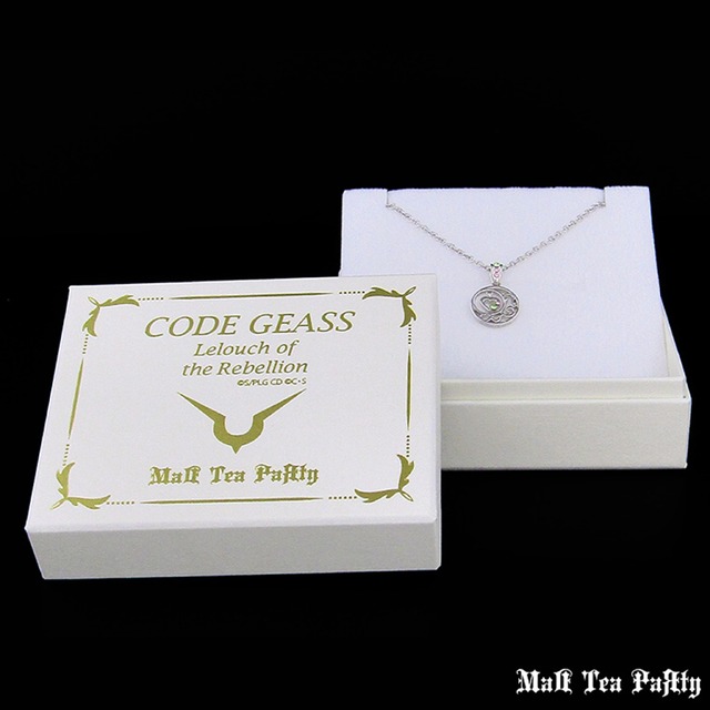 「コードギアス反逆のルルーシュ ネックレス<C.C.>」価格：8,500円(税別) （C）SUNRISE／PROJECT L-GEASS Character Design c2006-2018 CLAMP・ST