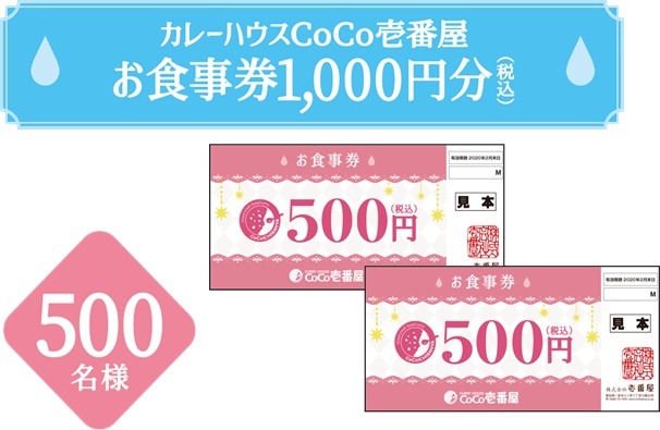 『マギアレコード 魔法少女まどか☆マギカ外伝』×「カレーハウスCoCo壱番屋」キャンペーン「カレーハウスCoCo壱番屋お食事券1,000円分（税込）」（C）Magica Quartet/Aniplex・Magia Record Partners