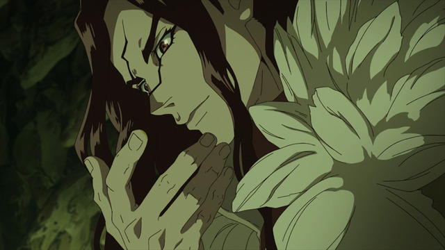 TVアニメ『Dr．STONE』第3話先行カット（C）米スタジオ・Boichi／集英社・Dr.STONE製作委員会