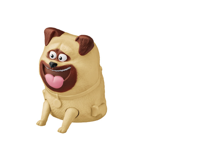 「ハッピーセット『ペット2』」スリスリすすむメル（C）Universal Studios.