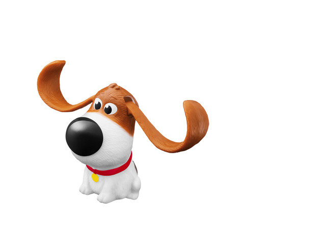 「ハッピーセット『ペット2』」大きなハートのタイニー（C）Universal Studios.