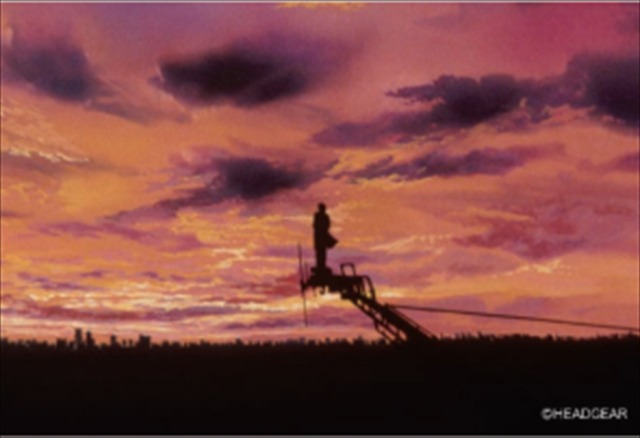 「機動警察パトレイバー30周年突破記念展～30th HEADGEAR EXHIBITION featuring EARLY DAYS─PATLABOR THE MOVIE ～in 大阪」プレミアムチケット券面イラスト（C）HEADGEAR