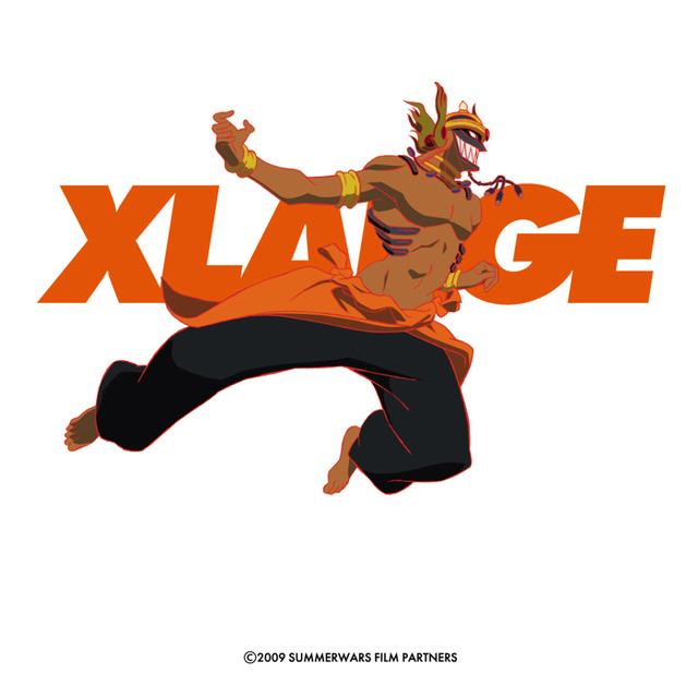 『サマーウォーズ』コラボレーショングラフィック T シャツ「S/S TEE LOVE MACHINE」5,500円（税別）（C）2009 SUMMERWARS FILM PARTNERS