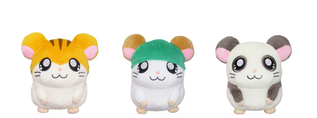 「とっとこハム太郎　トラハムちゃん（S）」1,000円（税別）「とっとこハム太郎　かぶるくん（S）」1,000円（税別）「とっとこハム太郎　パンダくん（S）」1,000円（税別）（C）河井リツ子・小学館