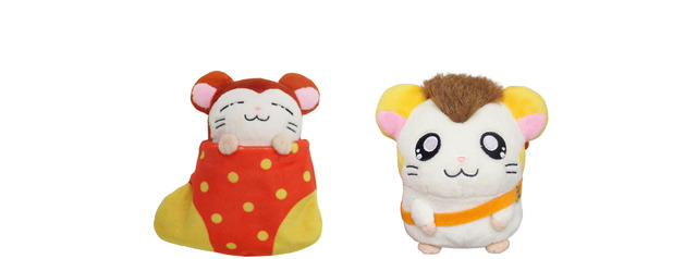 「とっとこハム太郎　ねてるくん（S）」1,000円（税別）「とっとこハム太郎　トンガリくん（S）」1,000円（税別）（C）河井リツ子・小学館