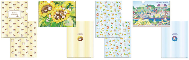 「とっとこハム太郎　クリアファイル（Aセット）」700円（税別）、「とっとこハム太郎　クリアファイル（Bセット）」700円（税別）（C）河井リツ子・小学館