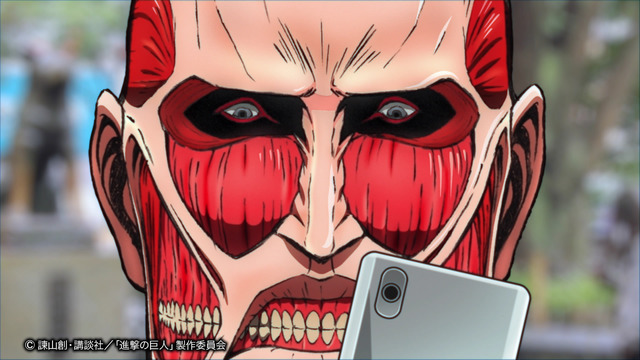 「EYE CARE PROJECT・超大型巨人」篇