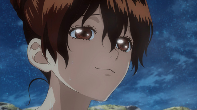 TVアニメ『Dr．STONE』第4話先行カット（C）米スタジオ・Boichi／集英社・Dr.STONE製作委員会