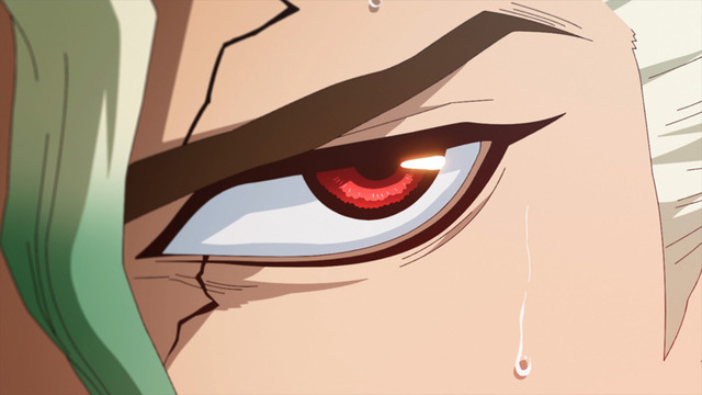 TVアニメ『Dr．STONE』第4話先行カット（C）米スタジオ・Boichi／集英社・Dr.STONE製作委員会