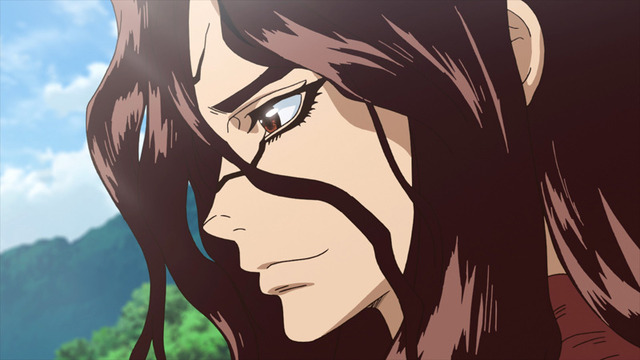 TVアニメ『Dr．STONE』第4話先行カット（C）米スタジオ・Boichi／集英社・Dr.STONE製作委員会