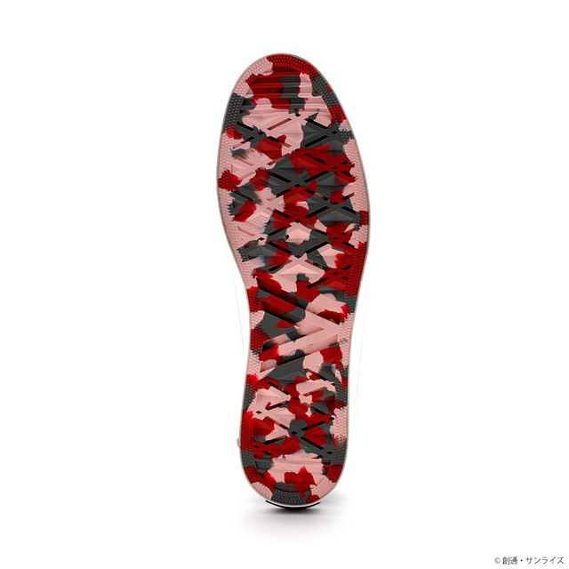 「STRICT-G × MOONSTAR ローバスケット レザースニーカー ZEONモデル」22,680円（税込）（C）創通・サンライズ