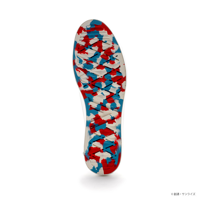 「STRICT-G × MOONSTAR ローバスケット レザースニーカー E.F.S.F.モデル」22,680円（税込）（C）創通・サンライズ