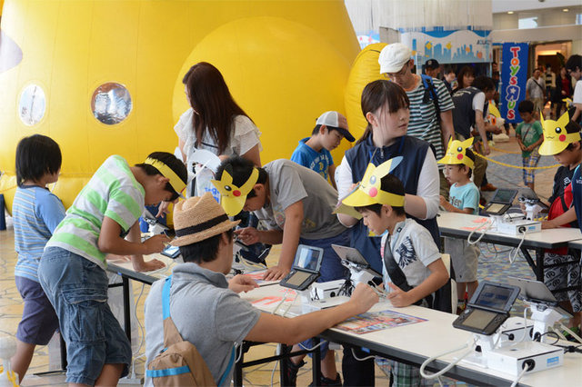 ピカチュウ帽子も大人気