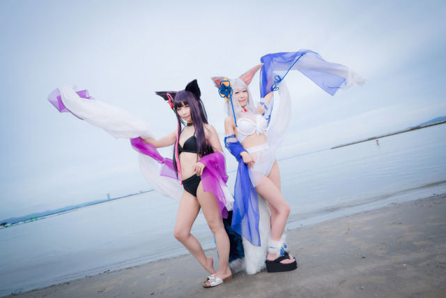 【コスプレ】真夏の夜にネロ、ナルメアほか人気キャラが魅惑！「ラグコス2019」水着美女レイヤーまとめ（後編）【写真122枚】