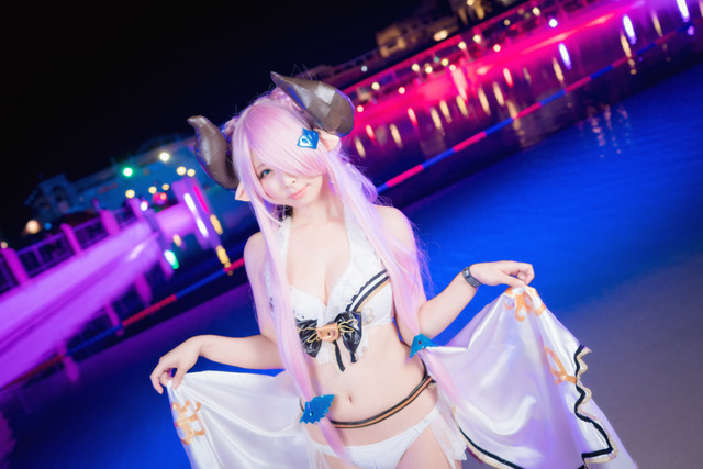 【コスプレ】真夏の夜にネロ、ナルメアほか人気キャラが魅惑！「ラグコス2019」水着美女レイヤーまとめ（後編）【写真122枚】